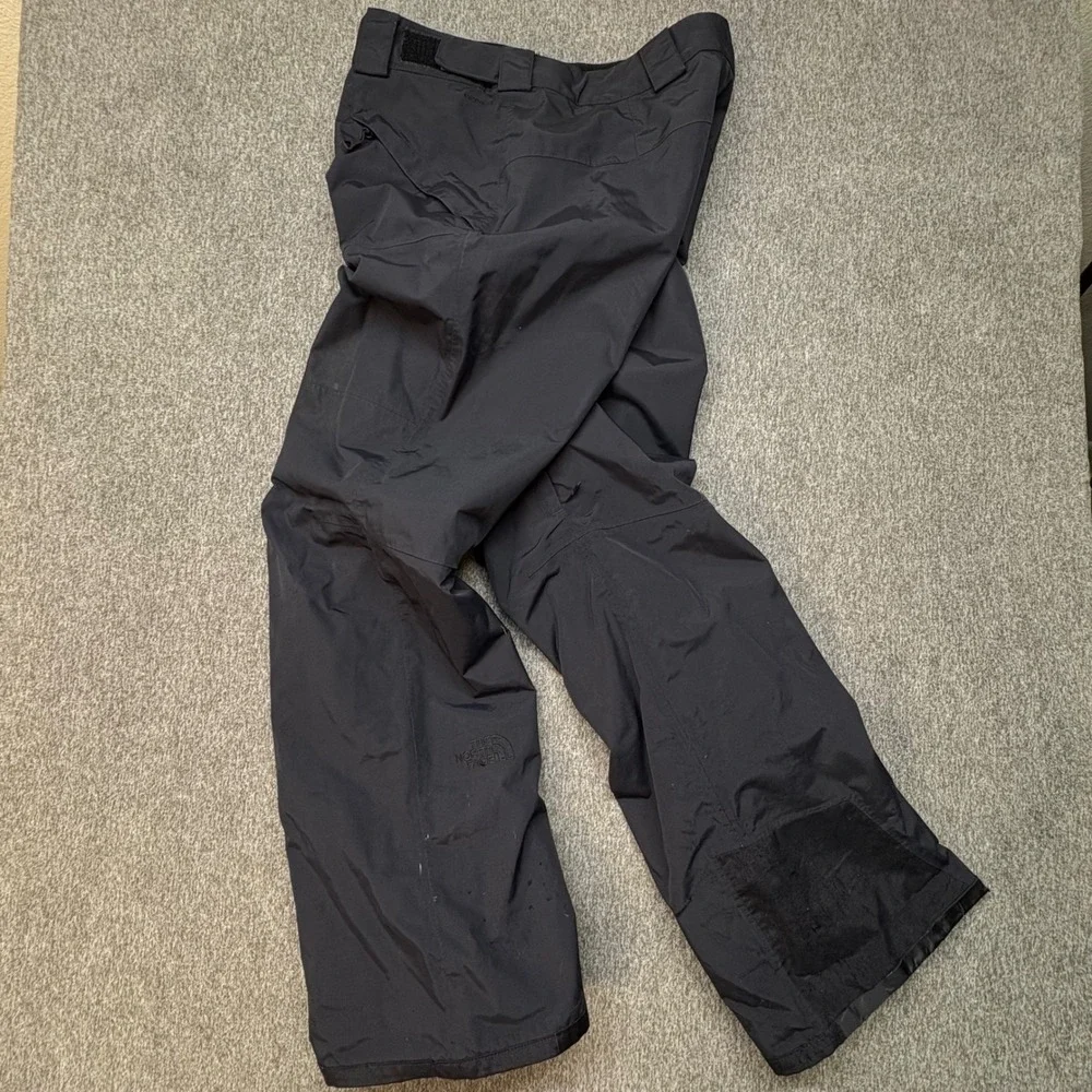 The North Face DryVent Mens Snow Pants Black Ski Snowboard‎ Cargo Size S Regular